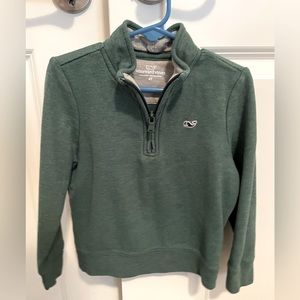 Vineyard Vines Green Quarter Zip 4T